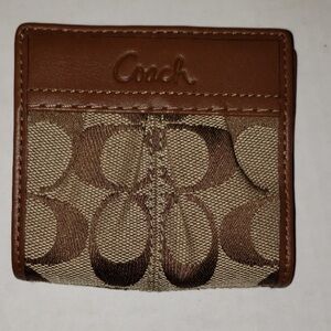 Coach monogram wallet